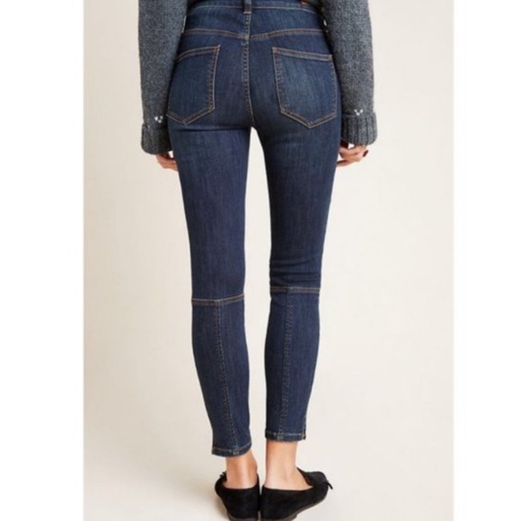 Anthropologie Pilcro Front Seam Denim Leggings - Picture 8 of 11